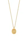 Pamela Zamore Olo 18k Yellow Gold Diamond Necklace
