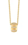 Pamela Zamore Veda 18k Yellow Gold Diamond Ring Necklace