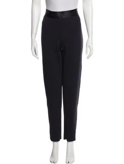 Pre-owned Pamella Roland Straight Leg Pants In Blue
