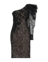 Pamella Roland Woman Midi Dress Black Size 4 Polyester In Black