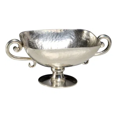 Pre-owned Pampaloni Mid 20th C. Sterling Silver Tazza On Round Foot - Barbara J. Walters Estate