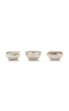 Pampaloni Set-of-three Sterling Silver Bowls In Metallic