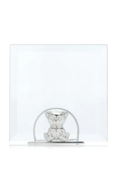 Pampaloni Teddy Bear Sterling Silver Picture Frame