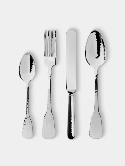 Pampaloni Troia Silver-plated Dinner Cutlery (set Of 4 Pieces)