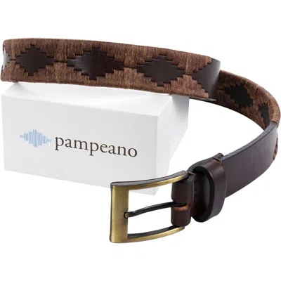 Pampeano Bordado Belt In Brown