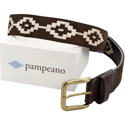 Pampeano Confianza Suede Belt In Multi