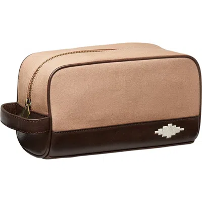 Pampeano Hombre Washbag In Brown