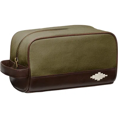 Pampeano Hombre Washbag In Green