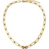 Panacea Bit Link Necklace In Gold