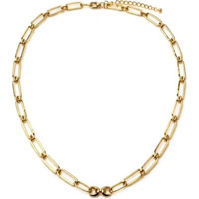 Panacea Bit Link Necklace In Gold