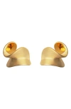 Panacea Brushed Twist Stud Earrings