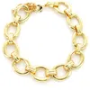 Panacea Circle Link Bracelet In Gold