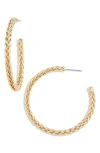 Panacea Criscross Hoop Earrings