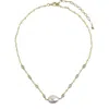 Panacea Freshwater Pearl Necklace In White