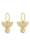 Panacea Geometric Drop Earrings