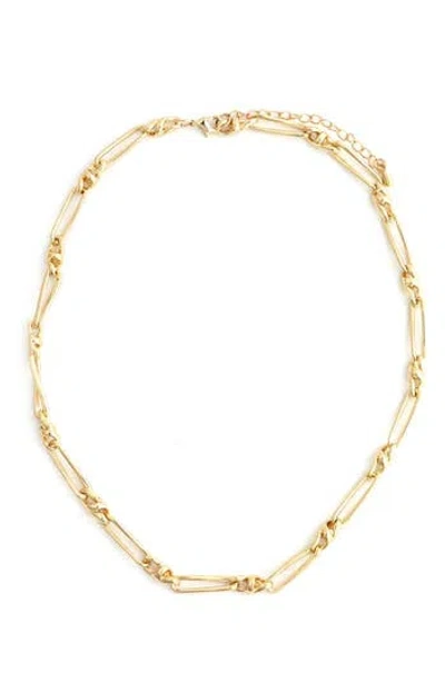 Panacea Link Chain Necklace In Gold