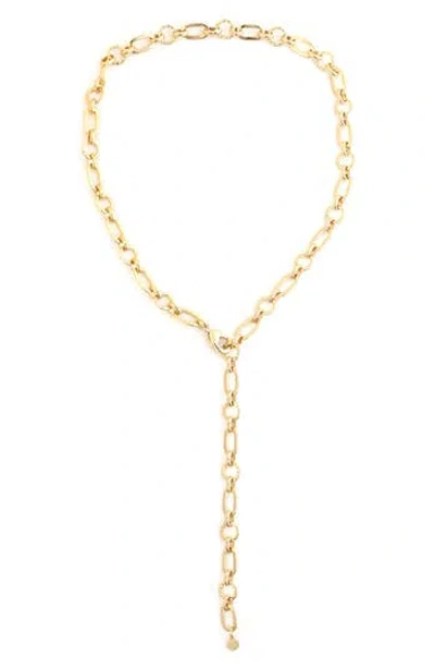 Panacea Linked Y-necklace In Gold