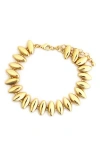 Panacea Marquise Link Bracelet In Gold