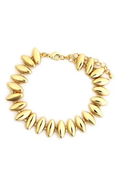 Panacea Marquise Link Bracelet In Gold