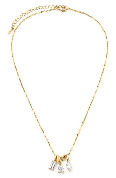 Panacea Micro Charm Pendant Necklace In Gold