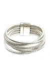 Panacea Multistrand Bracelet In Silver
