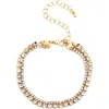 Panacea Multistrand Tennis Bracelet In Brown