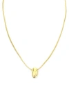 Panacea Nugget Pendant Necklace In Gold