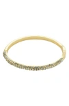 Panacea Pavé Skinny Hinge Bangle