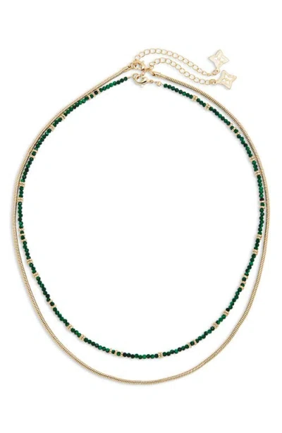 Panacea Set Of 2 Assorted Necklaces