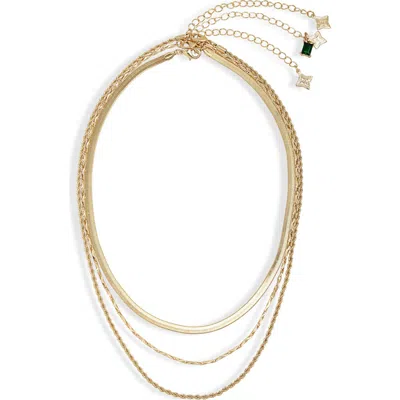Panacea Set Of 3 Chain Necklaces