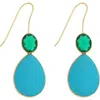 Panacea Teardrop Earrings In Blue