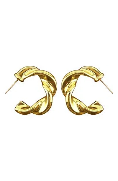 Panacea Twisted Hoop Earrings