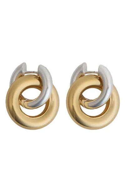 Panacea Two-tone Link Earrings