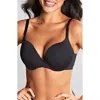 Panache 365 Plunge Underwire T-shirt Bra In Black