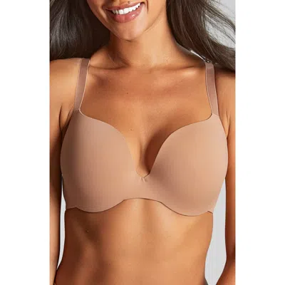 Panache 365 Plunge Underwire T-shirt Bra In Honey