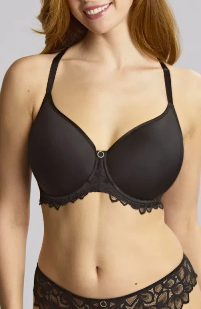 Panache Allure Underwire Spacer T-shirt Bra In Black