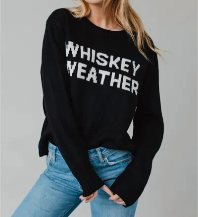 Panache Apparel Whiskey Weather Sweater In Black