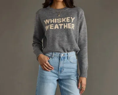 Panache Apparel Whiskey Weather Sweater In Gray