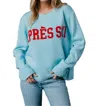 Panache Apres Ski Sweater In Light Blue In Blue