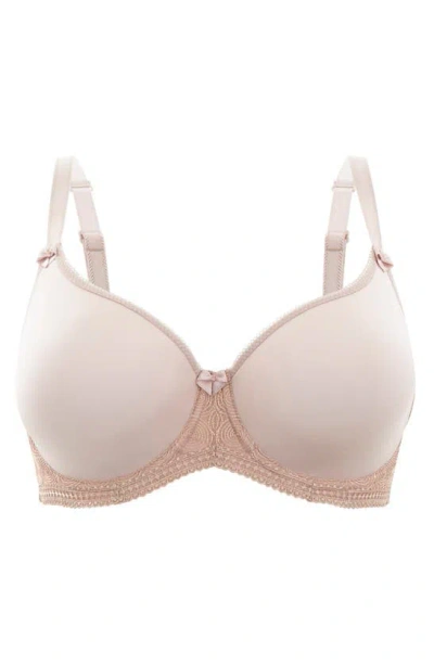 Panache 'cari' Molded Spacer T-shirt Bra In Champagne