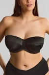 Panache Dana Underwire Strapless Bra In Black