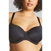 Panache Elegance Underwire Spacer T-shirt Bra In Noir