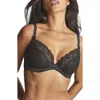 Panache Envy Underwire Plunge T-shirt Bra In Black