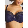 Panache Estelle Underwire Full Cup Bra In Navy