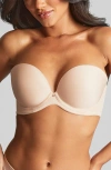 Panache Faith Strapless Underwire Bra In Latte