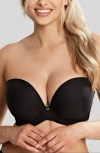 Panache Faith Strapless Underwire Bra In Noir
