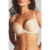Panache Faith Underwire Moulded Plunge T-shirt Bra In Latte