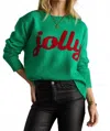 Panache Apres Ski Sweater In Green In Green