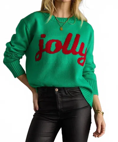 PANACHE JOLLY SWEATER IN GREEN