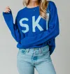 Panache Ski Sweater In Blue In Blue